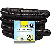 TetraPond Tubing 125 Corrugated Material Connects Pond Components and Decor