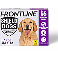 FRONTLINE Shield Flea & Tick Treatment for Dogs 41 - 80 lbs. (Purple)