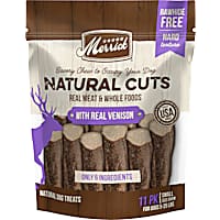 Merrick Natural Cuts Rawhide Free Small Chew with Real Venison for Dogs