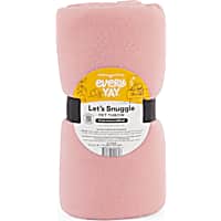 EveryYay Let's Snuggle Pink Plush Pet Throw