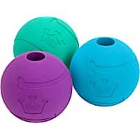 Chew King Natural Rubber Balls Dog Toys