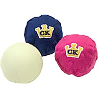 Chew King Fur and Glow Cage Ball Dog Toys Combo