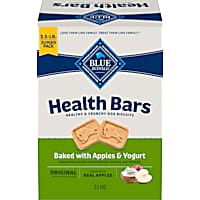 Blue Buffalo Health Bars Baked with Apple & Yogurt Natural Crunchy Dog Treats