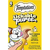 Temptations Creamy Purrrr-ee with Chicken Cat Treats