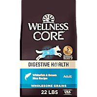 Wellness CORE Digestive Health Whitefish & Brown Rice Dry Dog Food