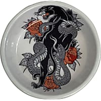 Multipet International Komodo Reptile Bowl with Panther Design