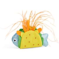 Leaps & Bounds Plush Fish Taco Cat Toy