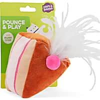 Leaps & Bounds Plush Cake Cat Toy