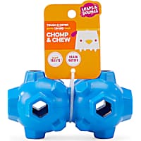 Leaps & Bounds Treat Dispenser Geometric Ball Dog Toy in Assorted Styles