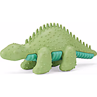 Leaps & Bounds Green Stegosaurus Dental Dog Chew Toy