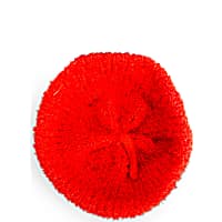 YOULY The Artist Red Fuzzy Dog Beret
