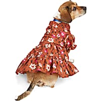 YOULY The Party Animal Leopard & Floral Dog Dress