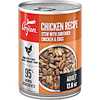 ORIJEN Grain-Free Real Meat Shreds Chicken Recipe Stew Premium Wet Dog Food