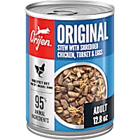 ORIJEN Grain-Free Real Meat Shreds Original Stew Premium Wet Dog Food