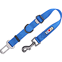 Pawtitas Blue Seat Belt Pet Carrier