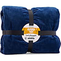 EveryYay Essentials Let's Snuggle Navy Pet Throw