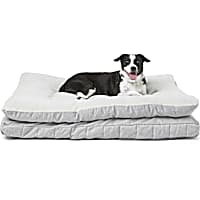EveryYay Snooze Fest Herringbone Gusseted Orthopedic Dog Bed