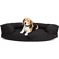 Reddy Black Indoor/Outdoor Corner Dog Bed