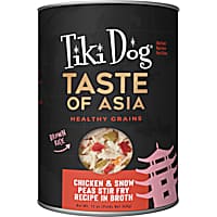 Tiki Dog Taste of Asia Chicken & Snow Peas Stir Fry Recipe Wet Dog Food
