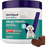 Vetnique Dermabliss Seasonal Allergy & Immune Support Soft Chew for Dogs
