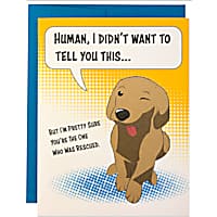 Moose & Pig Congratulations Dog Adoption Card