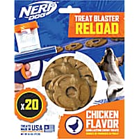 Nerf Chicken Flavored Treat Blaster Reload Dog Toy