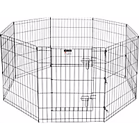 Pet Adobe Folding 8 Panel Pet Exercise Playpen