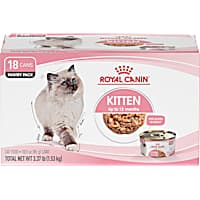 Royal Canin Feline Health Nutrition Thin Slices in Gravy Wet Kitten Food Muti Pack