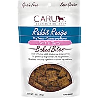 CARU Soft 'n Tasty Baked Bites Rabbit Recipe Dog Treats