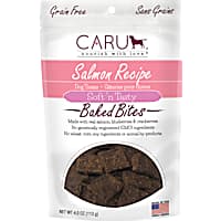 CARU Soft 'n Tasty Baked Bites Salmon Recipe Dog Treats