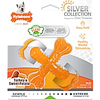 Nylabone X-Bone Turkey & Sweet Potato Senior Dog Chew Toy