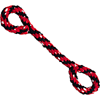 KONG Signature Rope Double Tug Dog Toy