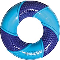 KONG Blue Squeezz Bitz Ring Dog Toy