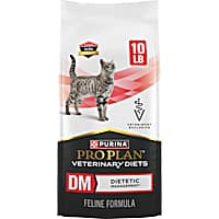 Purina Pro Plan Veterinary Diets DM Dietetic Management Feline Formula Dry Cat Food