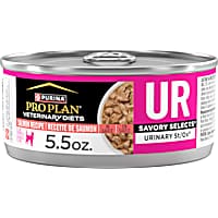 Purina Pro Plan Veterinary Diets UR Urinary St/Ox Savory Selects Feline Formula Salmon Recipe in Sauce Wet Cat Food