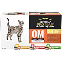 Purina Pro Plan Veterinary Diets OM Savory Selects Wet Cat Food Variety Pack
