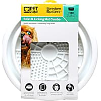Boredom Busterz Bowl & Licking Mat Combo for Pets