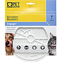 Boredom Busterz White Engage Licking Mat for Pets