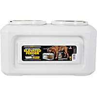 Gamma Elevated Storage Feeder Dog Bowl
