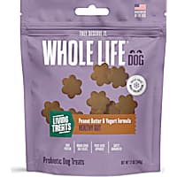 Whole Life Pet Living Treats Probiotics Peanut Butter Flavor Value Pack for Dogs