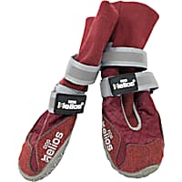 Dog Helios Red 'Traverse' Premium Grip High-Ankle Outdoor Dog Boots