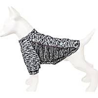 Pet Life Black Active 'Warf Speed' Heathered Ultra-Stretch Sporty Performance Dog T-Shirt