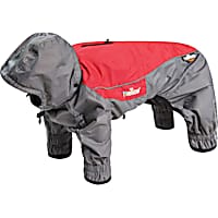 Dog Helios Red 'Arctic Blast' Full Bodied Winter Dog Coat with Blackshark Tech