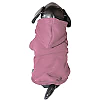 Pet Life Pink Fashion Plush Cotton Pet Hoodie Sweater
