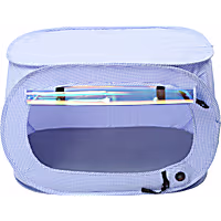 Pet Life Blue "Enterlude" Electronic Heating Lightweight and Collapsible Pet Tent