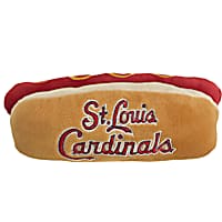 Pets First St. Louis Cardinals Hot Dog Toy