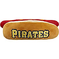 Pets First Pittsburgh Pirates Hot Dog Toy