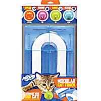 Nerf Turbo Track Vertical Set Cat Toy With 4 Balls