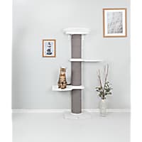 TRIXIE Gray Acadia Wall Support Cat Tower