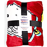 BOBS from Skechers Multicolor Comic-Printed Dog Throw